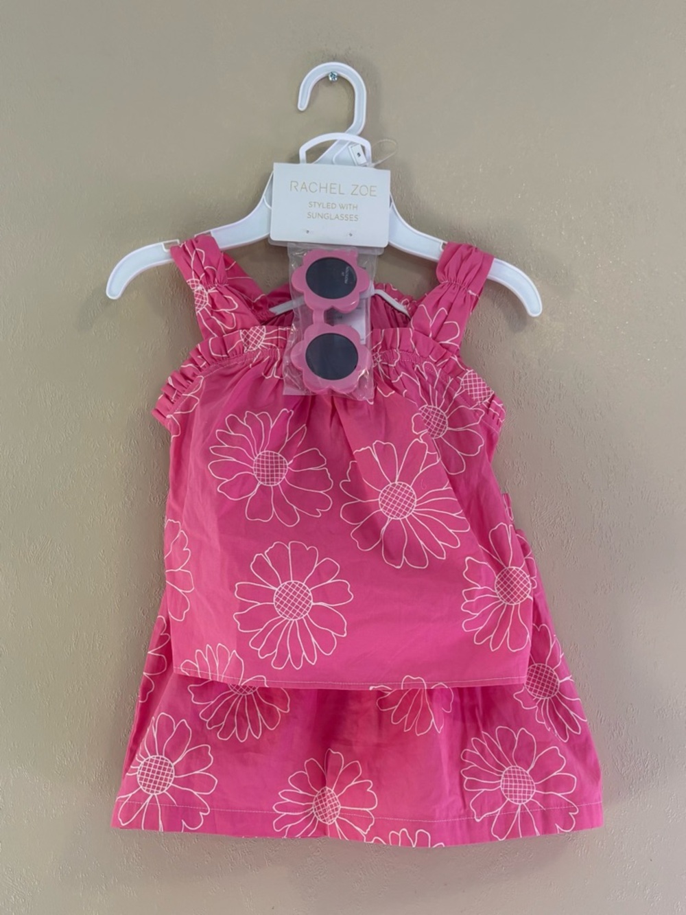 NWT Rachel Zoe little girls tank and skirt set sz 5